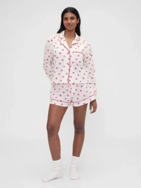 GAP × Summer Fridays Poplin Kiss pyjamasboxershorts