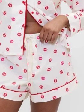 GAP × Summer Fridays Poplin Kiss pyjamasboxershorts