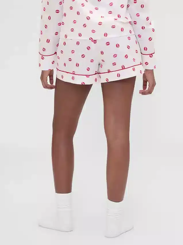 GAP × Summer Fridays Poplin Kiss pyjamasboxershorts