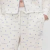 GAP × Summer Fridays pyjamasbyxor i avslappnad passform med prickmönster i flanell