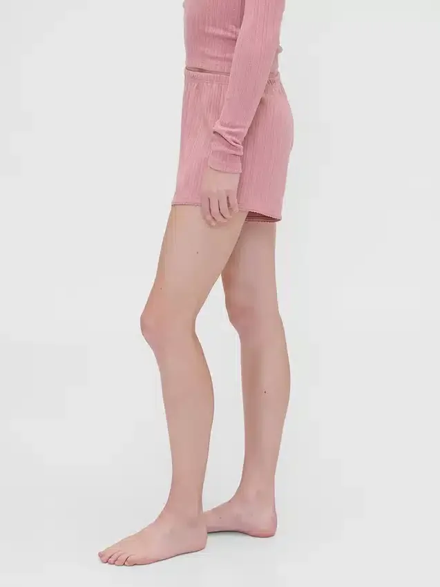 GAP × Summer Fridays pyjamasbyxor i pointelle Shorts