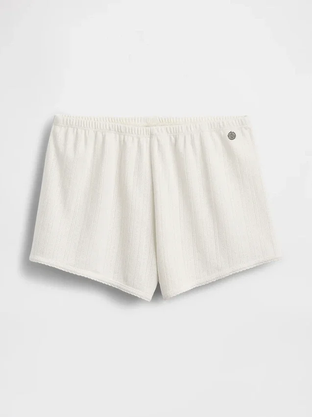 GAP × Summer Fridays pyjamasbyxor i pointelle Shorts