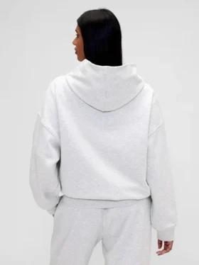 Gap × Summer Fridays Tjock, oversized hoodie med logotyp