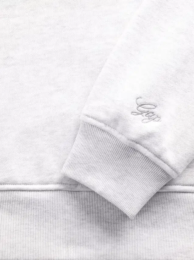 Gap × Summer Fridays Tjock, oversized hoodie med logotyp