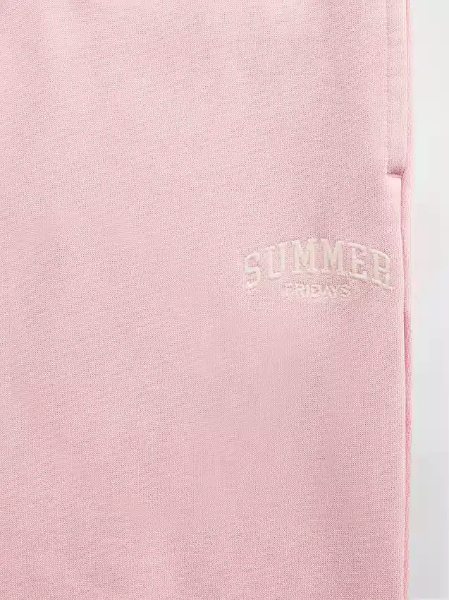 GAP × Summer Fridays tjocka joggingbyxor med avslappnad passform och logotyp