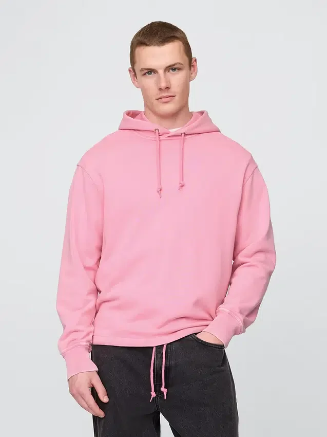 GAP Tjock hoodie i frotté med Gap Logo
