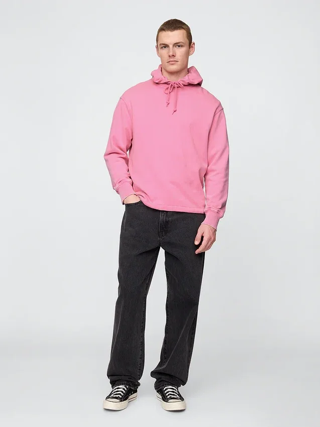 GAP Tjock hoodie i frotté med Gap Logo