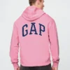 GAP Tjock hoodie i frotté med Gap Logo
