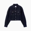 GAP × Victoria Beckham avslappnad, kort denimjacka