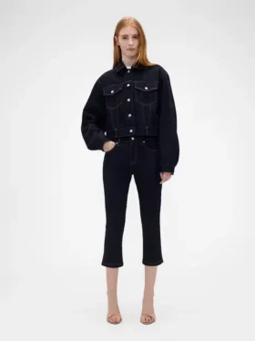 GAP × Victoria Beckham Capri-jeans med låg midja