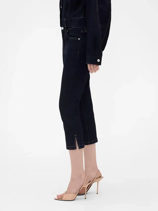 GAP × Victoria Beckham Capri-jeans med låg midja
