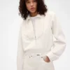 Gap × Victoria Beckham denimskjorta med dragkedja
