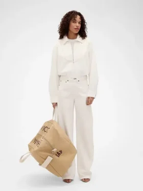 Gap × Victoria Beckham denimskjorta med dragkedja