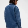 Gap × Victoria Beckham denimskjorta med dragkedja