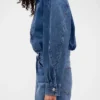 Gap × Victoria Beckham denimskjorta med dragkedja