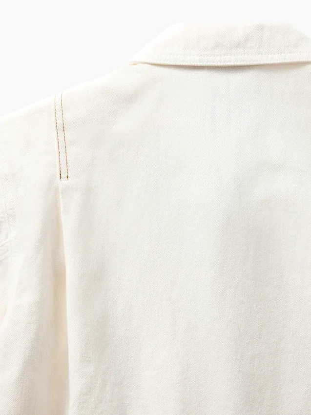 Gap × Victoria Beckham denimskjorta med dragkedja