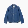 Gap × Victoria Beckham denimskjorta med dragkedja