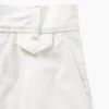 GAP × Victoria Beckham högmidjade byxor med veckad bågform