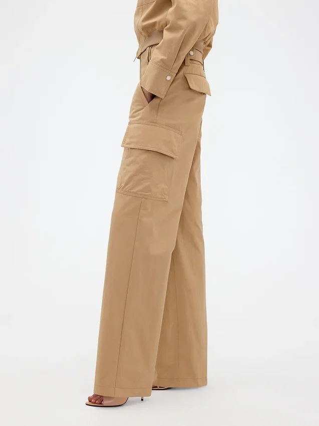 GAP × Victoria Beckham högmidjade cargobyxor