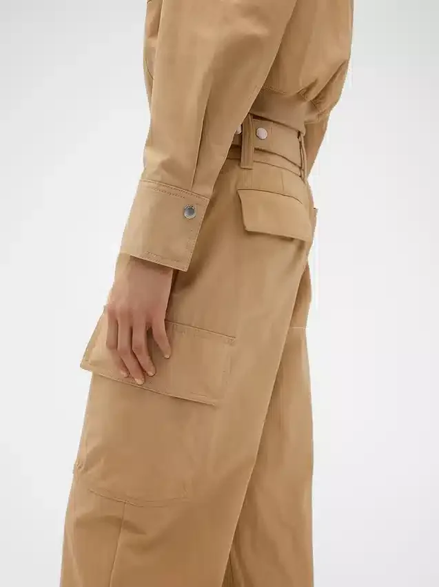 GAP × Victoria Beckham högmidjade cargobyxor