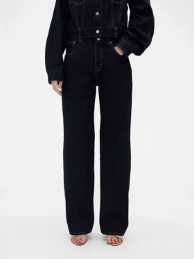 Gap × Victoria Beckham högmidjade raka Jeans