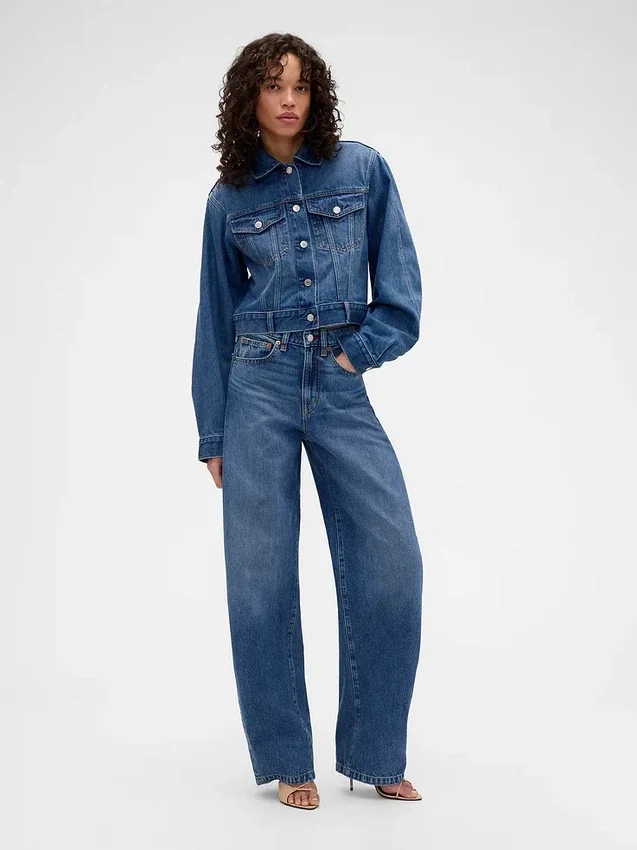 Gap × Victoria Beckham High Rise Arc-Jeans