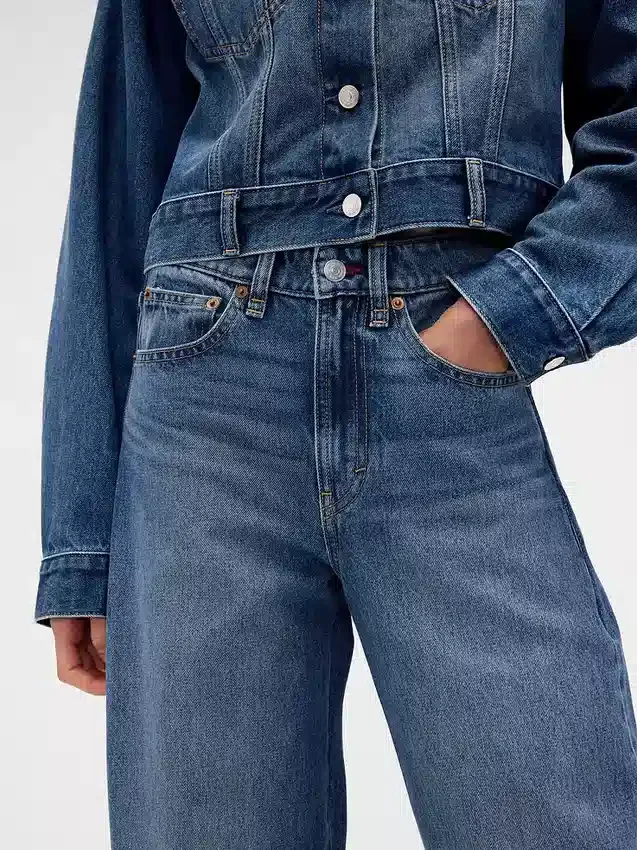 Gap × Victoria Beckham High Rise Arc-Jeans