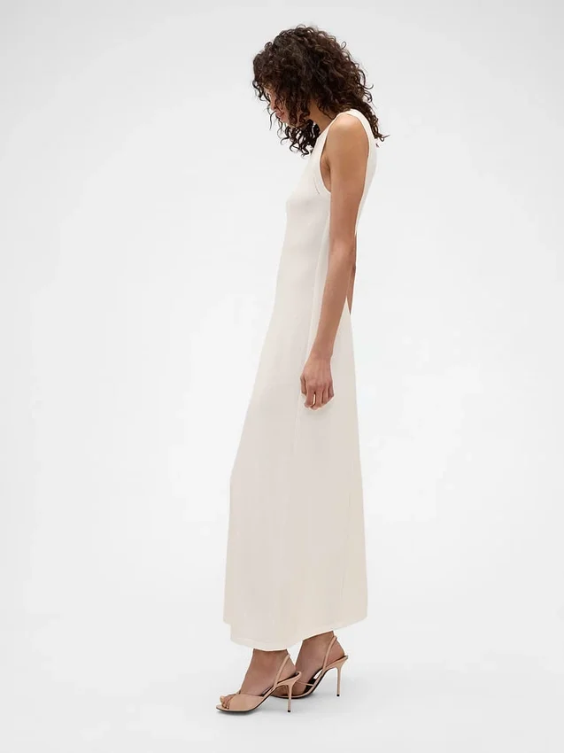 Gap × Victoria Beckham maxiklänning i tröjmaterial