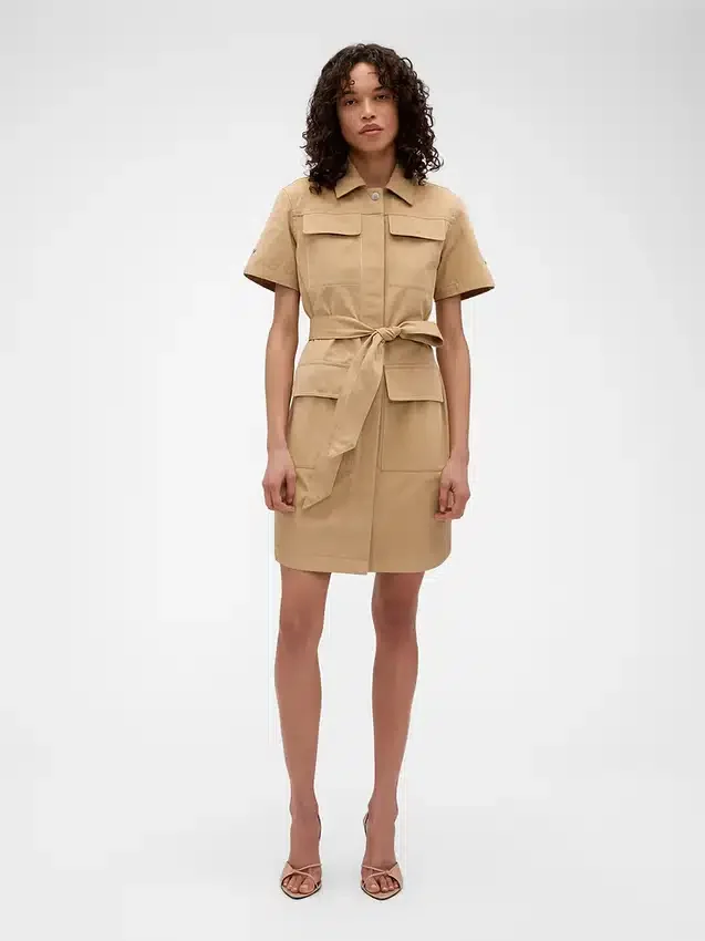 GAP × Victoria Beckham miniklänning i mac-stil