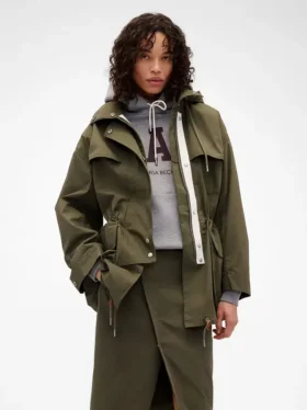GAP × Victoria Beckham parkasjacka