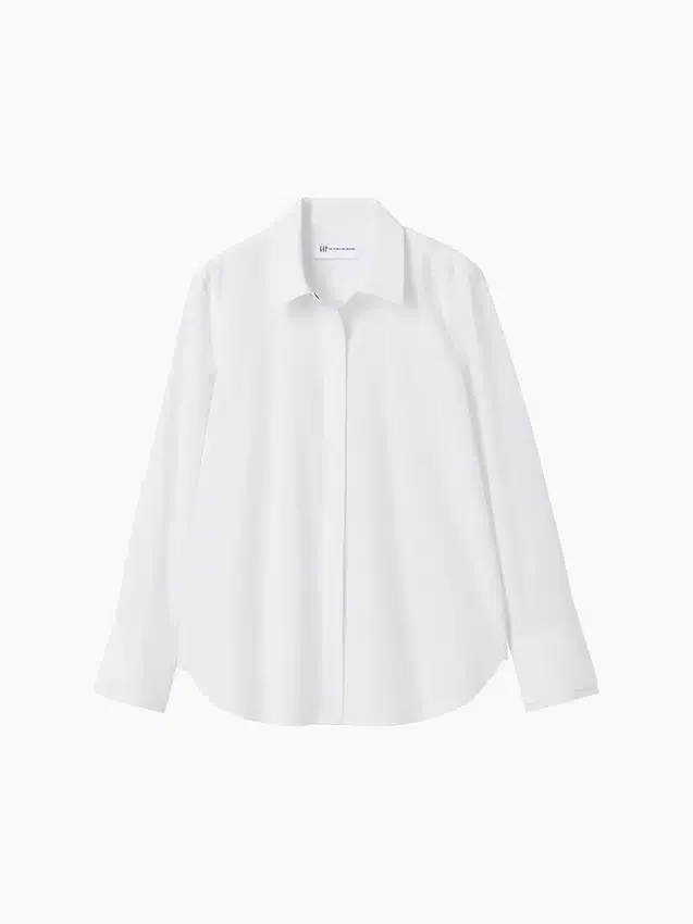 GAP × Victoria Beckham Skjorta i poplin med avslappnad passform