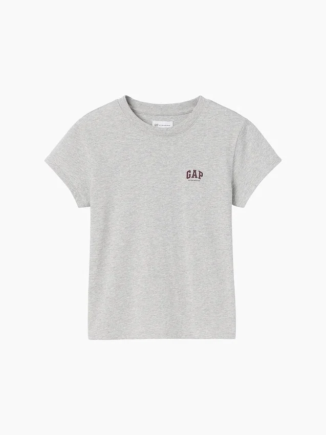 Gap × Victoria Beckham T-shirt i ekologisk bomull med logotyp