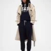 GAP × Victoria Beckham Tjock hoodie i fransk frotté