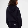 GAP × Victoria Beckham Tjock hoodie i fransk frotté