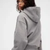 GAP × Victoria Beckham Tjock hoodie i fransk frotté