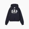 GAP × Victoria Beckham Tjock hoodie i fransk frotté