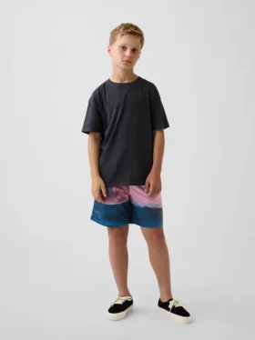 GapFit 6" återvunna mesh-Shorts för barn