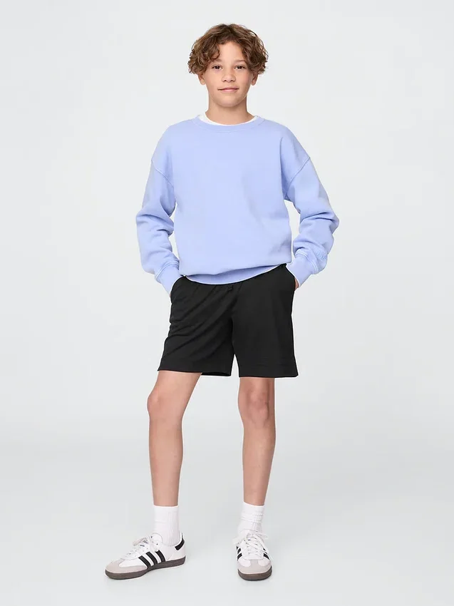 GapFit 6" återvunna mesh-Shorts för barn