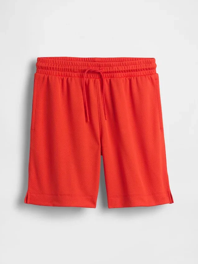 GapFit 6" återvunna mesh-Shorts för barn
