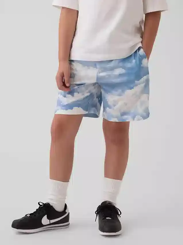 GapFit 6" återvunna mesh-Shorts för barn