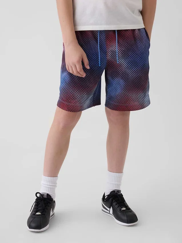 GapFit 6" återvunna mesh-Shorts för barn