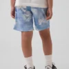 GapFit 6" återvunna mesh-Shorts för barn
