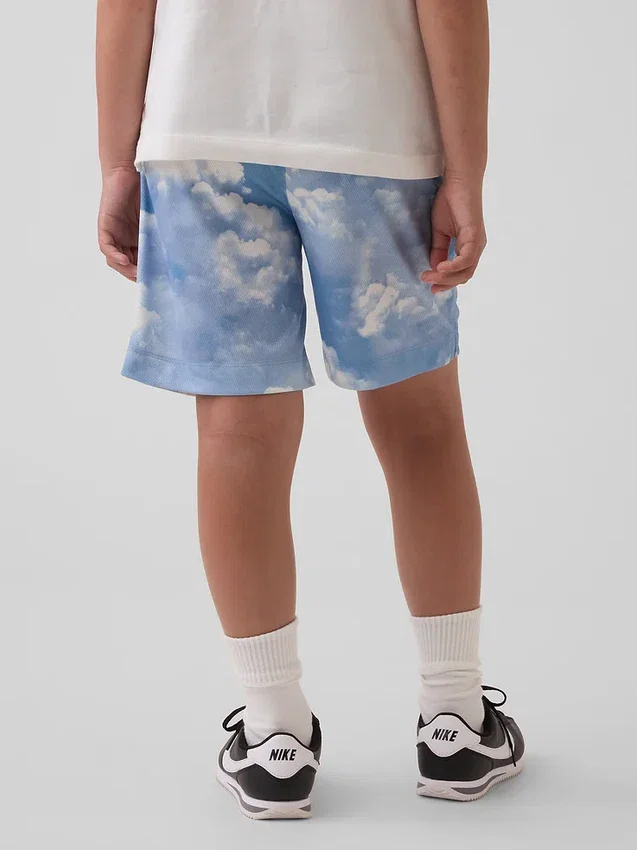 GapFit 6" återvunna mesh-Shorts för barn