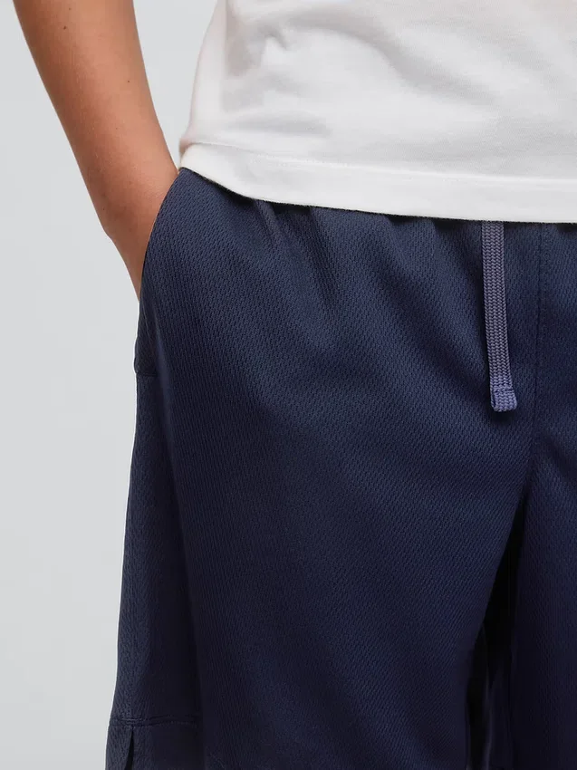 GapFit 6" återvunna mesh-Shorts för barn