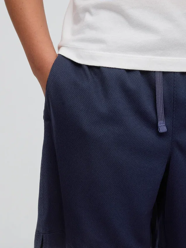 GapFit 6" återvunna mesh-Shorts för barn