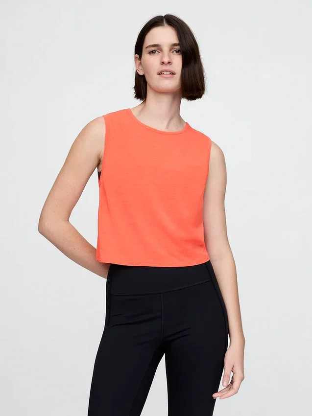 GapFit Breathe kort muskeltröja
