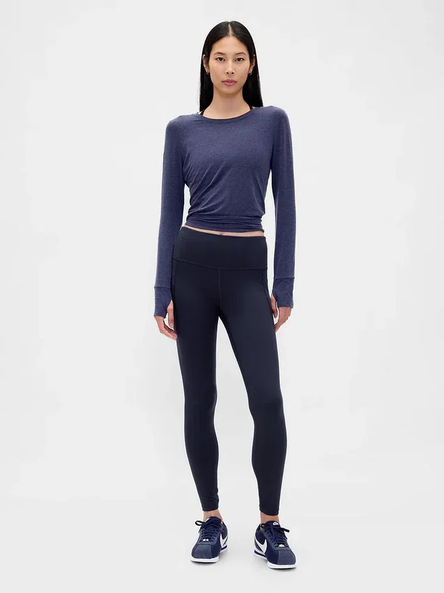 GapFit High Rise Power leggings i full längd