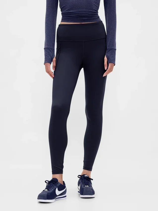 GapFit High Rise Power leggings i full längd