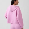 GapFit Oversized-hoodie med dragkedja