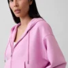 GapFit Oversized-hoodie med dragkedja